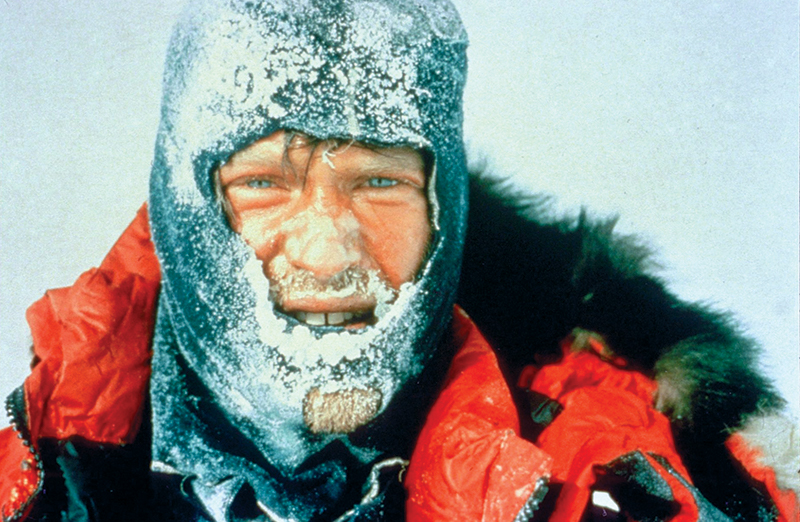 These images were taken
during Robert Swan’s
historic expeditions to the
North and South Poles,
earning him the title of the
first man to walk to both
Poles. Courtesy of 2041
Foundation.