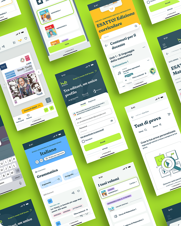 HUB Scuola — Designing a digital product for education